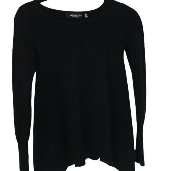 Saks Fifth Avenue Cashmere Black Sweater Womens Size XS - Picture 2 of 7